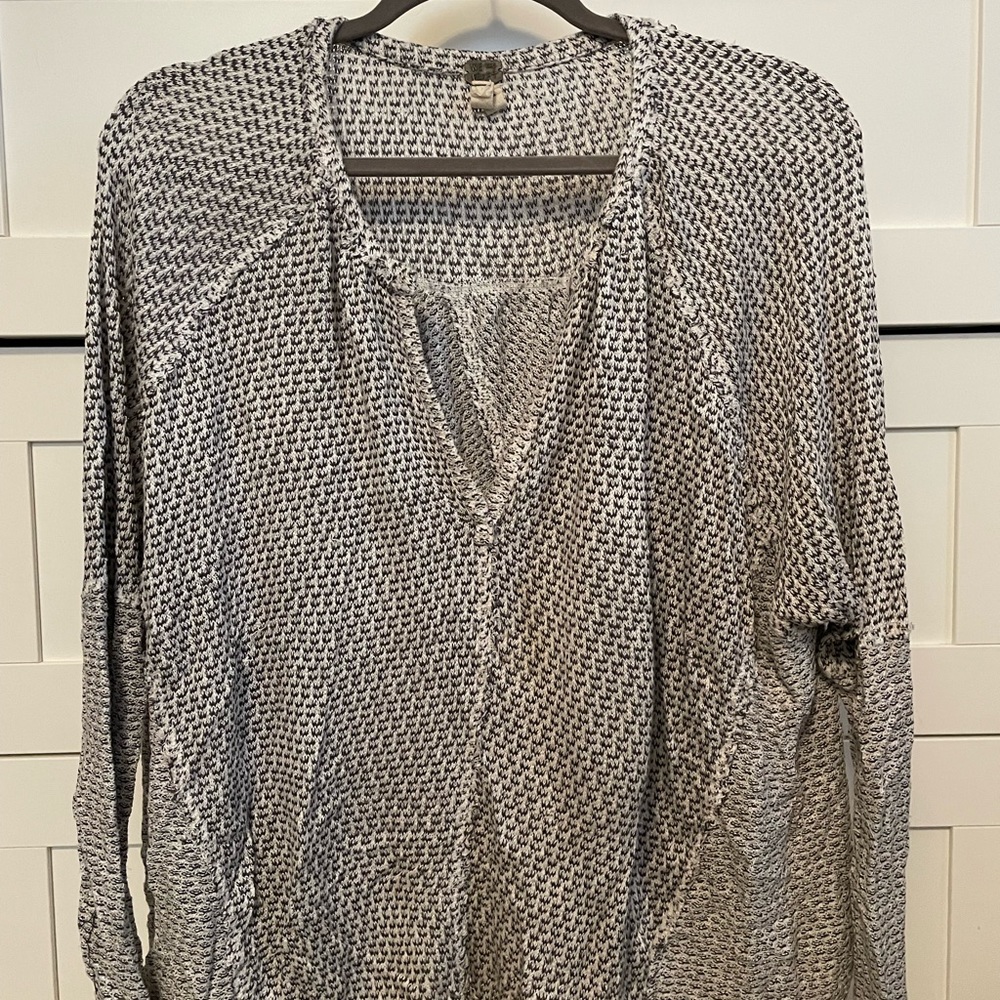 We the Free Free People split back long sleeve